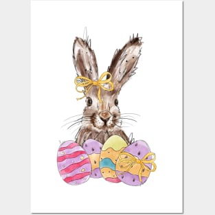 Easter bunny Posters and Art